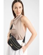 Wittchen Borseta dama nylon - neagra - cu doua buzunare - dimensiuni compacte