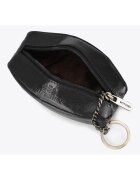 Wittchen Husa pentru chei piele naturala - 2 buzunare - negru - 13x6x3cm