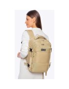 Wittchen Rucsac pentru avion - 40x30x20cm - poliester - compartiment laptop - extensibil
