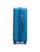 Wittchen Troler mare polipropilen - extensibil 4cm - capacitate 91-104 litri - albastru