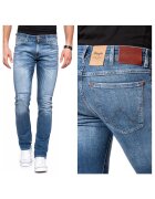 Wrangler Blugi barbati - 247-137 - Larston - Bumbac - Lungi - Barbati - Slim fit - W30-L34 US - Albastru