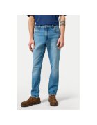 Wrangler Blugi Barbati - 304281563 - Bumbac - Elastan - Albastru - Albastru