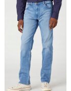 Wrangler Blugi barbati GREENSBORO - bumbac/poliester/elastan - albastru deschis