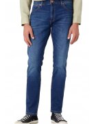 Wrangler Blugi barbati Larston - slim tapered - albastru inchis - Albastru