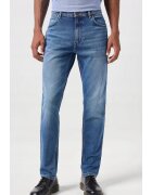 Wrangler Blugi barbati River - conici - albastri - Albastru