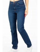 Wrangler Blugi dama She Wolf - bumbac/poliester/elastan - albastru -