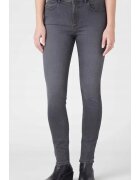Wrangler Blugi skinny dama - Bumbac - Gri - Gri