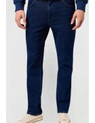 Wrangler Blugi slim barbati Larston - bumbac/poliester/elastan - albastru inchis