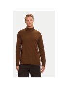 Wrangler Bluza barbati - 304281082 - Bumbac/Nylon - Maro - Maro