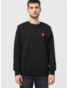 Wrangler Bluza sport cu decolteu la baza gatului Sign Off - Negru