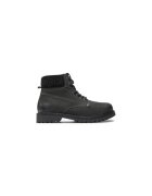 Wrangler Bocanci de drumetie barbati 20243041.25Y - Piele naturala - Negru - Negru