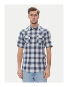 Wrangler Camasa barbati 112362381 - Bumbac - S INTL - Albastru