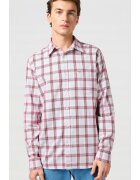 Wrangler Camasa barbati - clasica - bumbac - bej roscat - maneca scurta