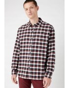 Wrangler Camasa barbati - regular fit - bej roscat - bumbac - maneca scurta -