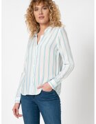 Wrangler Camasa cu model in dungi - Alb/Albastru