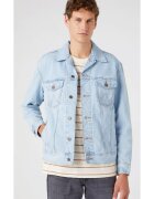 Wrangler Geaca de blugi barbati - Bumbac - Albastru