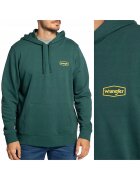 Wrangler Hanorac barbati croiala clasica - doua buzunare - verde inchis - bumbac cu poliester