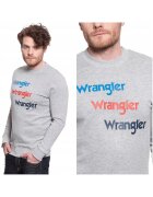 Wrangler Hanorac barbati - gri - Grej