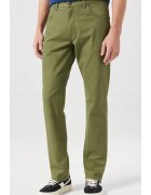 Wrangler Pantaloni barbati Greensboro - bumbac - verde masliniu - picioare drepte - model obisnuit