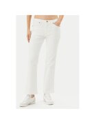 Wrangler Pantaloni dama 112362665 - Bumbac/Elastan - Alb - Alb