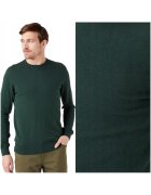 Wrangler Pulover Barbati - Crewneck Knit - Regular Fit - 50% Bumbac - 45% Poliamid - 5% Lana - Calduros - Fara Inchidere - Confortabil - Ideal Pentru Zile Mai Racoroase - Marimea 4XL - Verde