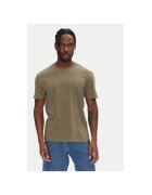 Wrangler Set 2 tricouri barbati 112321466 - Bumbac - Alb/Verde - Alb/Verde