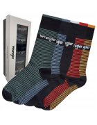 Wrangler Set 5 perechi sosete Brew - bambus cu elastan