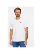 Wrangler Tricou barbati - 303289072 - Bumbac - Alb - Alb
