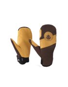 X-LEVEL Manusi sport Pro Rider - impermeabile - GORE WINDSTOPPER - kaki - M-L