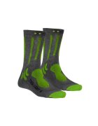 X-Socks Sosete pentru trekking - verde - gri