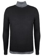 Xagon Man Pulover uni cu guler inalt -