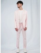 XAGON Pantaloni chino cu elastic în talie - fermoar și buzunare laterale - Roz