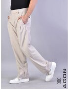 XAGON Pantaloni drepți ușor largi cu buzunare laterale