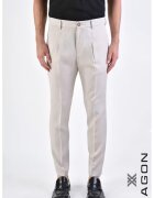 XAGON Pantaloni skinny cu buzunare laterale - Bej