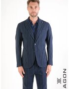 XAGON Sacou regular fit - cu imprimeu in dungi