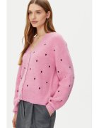 YAS Cardigan dama - 304999789 - Poliester reciclat/Acril - Roz - Roz