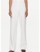 YAS Pantaloni dama - 303452223 - Poliester reciclat/Viscoza - Alb - Alb