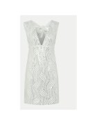 YAS Rochie dama - 304950698 - Poliester - Argintiu - Argintiu