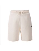 YEAZ Bermude unisex cu snur de ajustare Chax - Alb