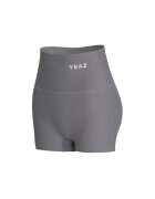 YEAZ Colanti scurti cu talie inalta pentru fitness - Gri