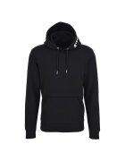 YEAZ Hanorac din amestec de bumbac organic cu imprimeu logo CUSHY 29533 - Negru