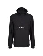 YEAZ Jacheta cu imprimeu logo fara inchidere CHASER 29553 - Negru