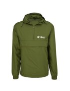 YEAZ Jacheta cu imprimeu logo fara inchidere CHASER 29555 - Verde masliniu