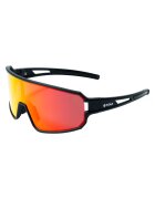 YEAZ Ochelari de soare shield polarizati unisex Sunwave - Rosu