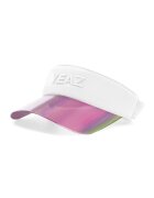 YEAZ Sapca cu cozoroc si logo in relief pentru fitness - Alb