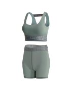 YEAZ Set de bustiera si colanti scurti pentru antrenament Revolute 29239 - Turcoaz