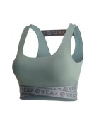 YEAZ Top crop pentru antrenament Revolute - Turcoaz