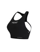 YEAZ Top cu decolteu racerback pentru antrenament Myth - Negru