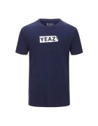 YEAZ Tricou unisex din bumbac organic Chay - Albastru