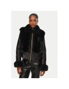 Yes London Geaca dama - 304759345 - Piele naturala - Negru - Negru